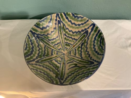 19TH CENTURY SPANISH FAJALAUZA ART POTTERY BOWL - ADDITIONAL PHOTO 4