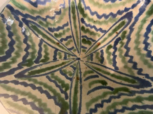 19TH CENTURY SPANISH FAJALAUZA ART POTTERY BOWL - ADDITIONAL PHOTO 5