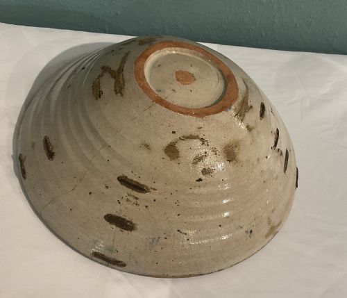 19TH CENTURY SPANISH FAJALAUZA ART POTTERY BOWL - ADDITIONAL PHOTO 6