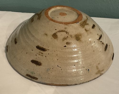 19TH CENTURY SPANISH FAJALAUZA ART POTTERY BOWL - ADDITIONAL PHOTO 8
