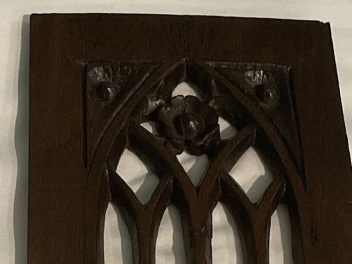 16TH CENTURY GOTHIC PANEL - ADDITIONAL PHOTO 1