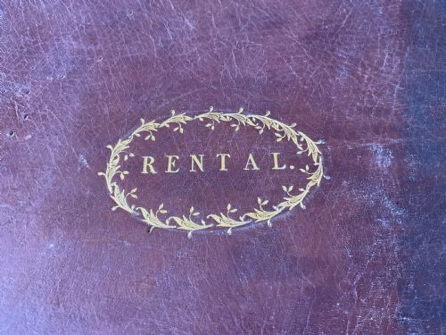 18TH CENTURY RENTAL LEDGER FOR THE ESTATE OF ROBERT HERON ESQ - ADDITIONAL PHOTO 10