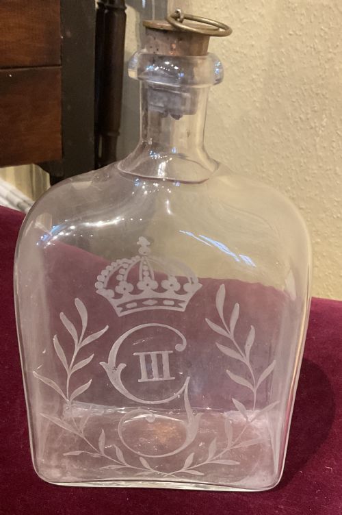 18TH CENTURY SWEDISH DECANTER - ADDITIONAL PHOTO 1