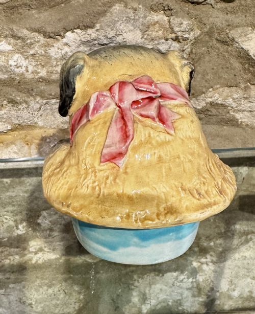 MAJOLICA PUG IN A JUG - ADDITIONAL PHOTO 3