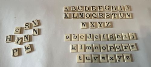 BOXED BONE SPELLING ALPHABET SET - ADDITIONAL PHOTO 2