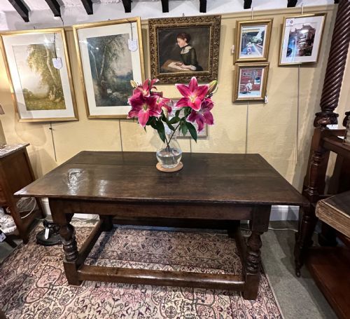 17TH CENTURY REFECTORY TABLE - ADDITIONAL PHOTO 2