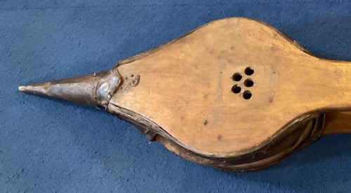 ANTIQUE FRENCH BELLOWS - ADDITIONAL PHOTO 5