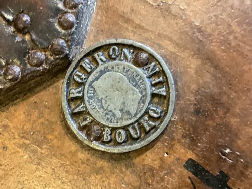 ANTIQUE FRENCH BELLOWS - ADDITIONAL PHOTO 9