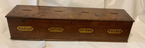 RARE EARLY 19TH CENTURY COUNTRY HOUSE CHILDRENS MONEY BOX - ADDITIONAL PHOTO 2