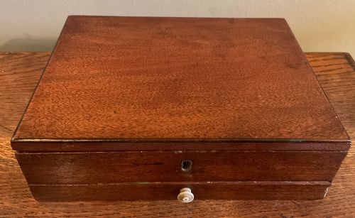 18TH CENTURY MAHOGANY ARTIST PAINTBOX BY GEORGE BLACKMAN - ADDITIONAL PHOTO 5