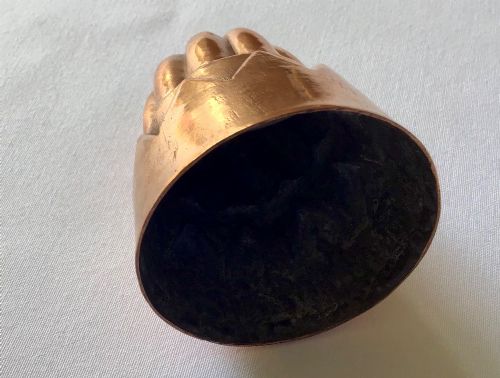 VICTORIAN MINIATURE COPPER JELLY MOULD - ADDITIONAL PHOTO 2