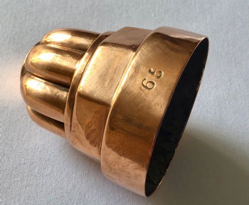 VICTORIAN MINIATURE COPPER JELLY MOULD - ADDITIONAL PHOTO 1
