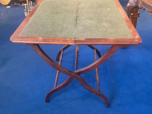 VICTORIAN FOLDING COACHING TABLE - ADDITIONAL PHOTO 2