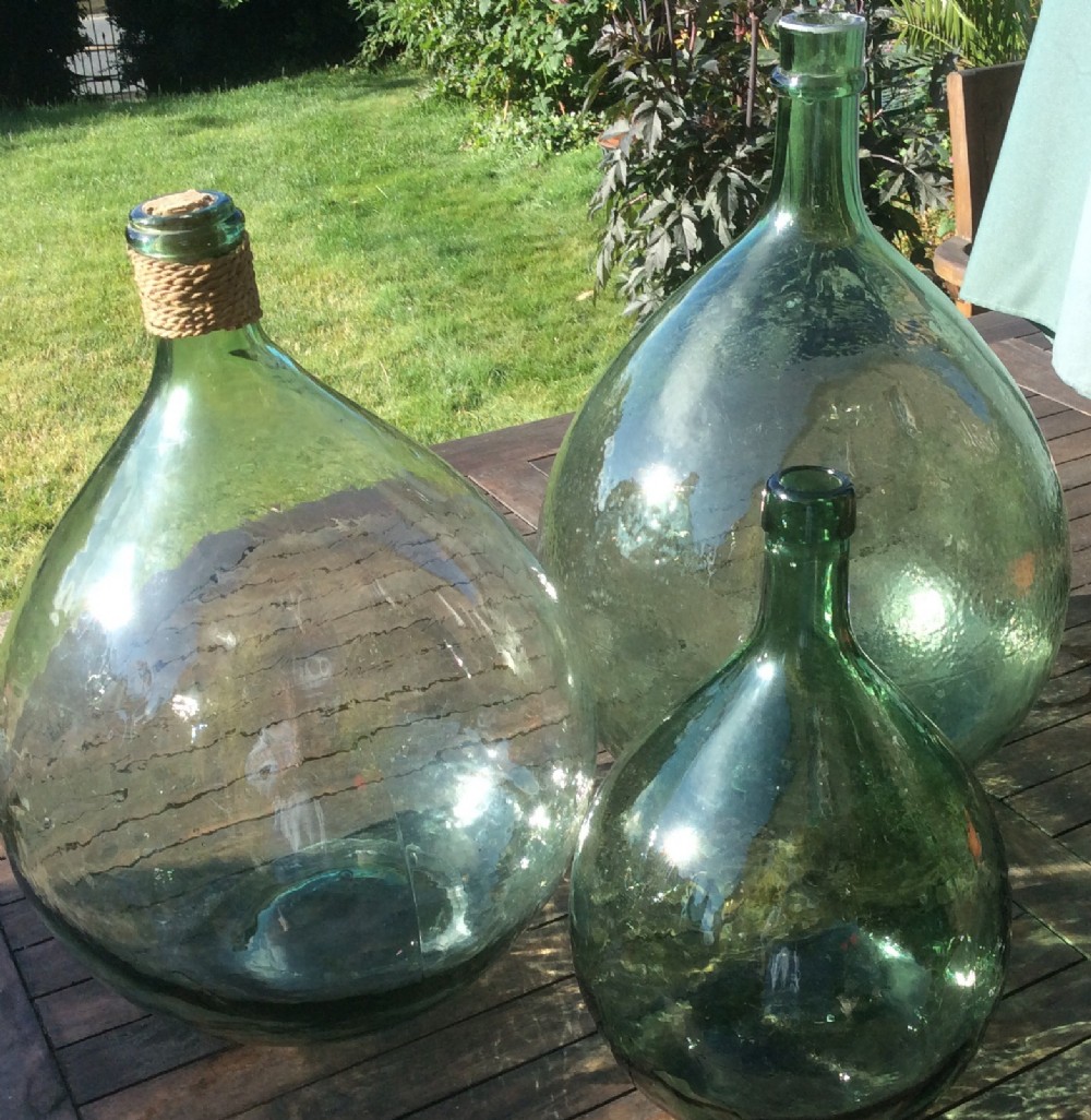 Three 19th century Calvados Jars
