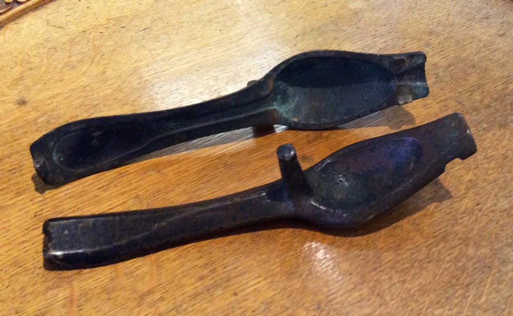 18th Century Bronze Spoon Moulds
