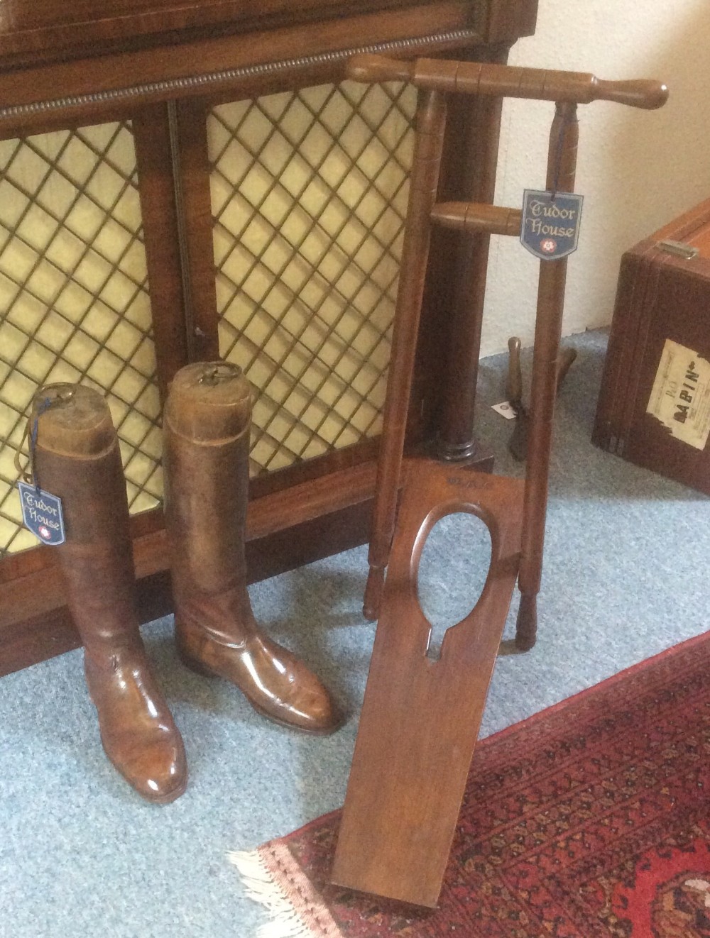 19th Century Boot Pull, stamped W.A.C 