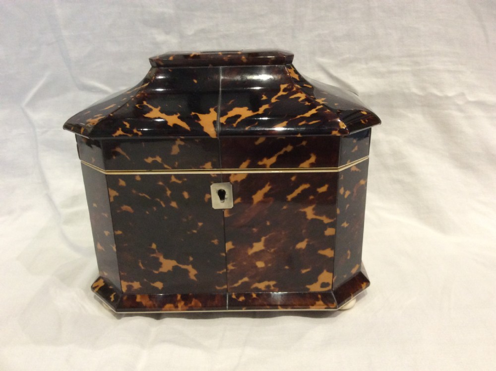 Tortoiseshell Tea Caddy by Thomas Lund 