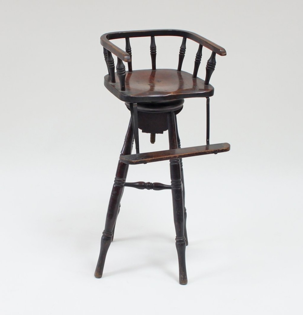 Child's Mahogany Barber's chair 