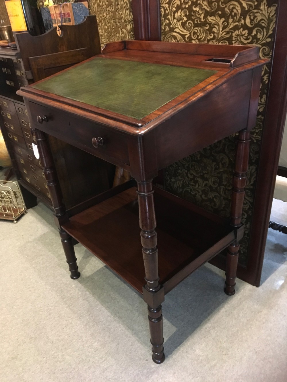 Mahogany Clerks Desk  View III