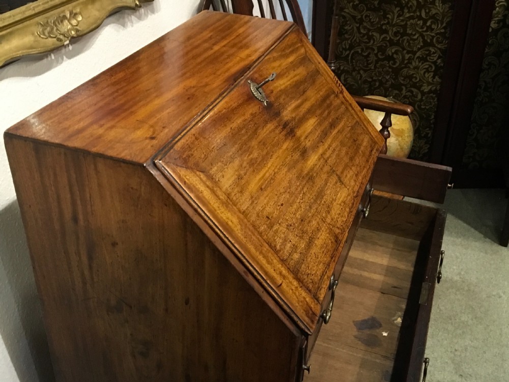 Mid 18th Century Mahogany Bureau  View III