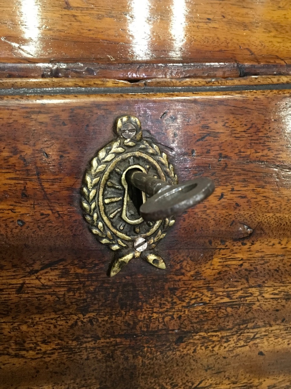 Mid 18th Century Mahogany Bureau  View V