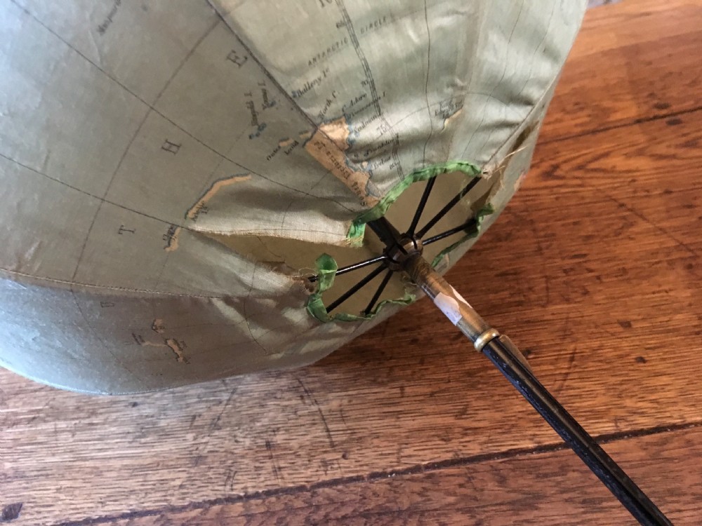 Rare Betts Portable Terrestrial Globe View V