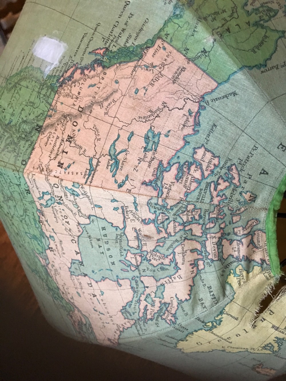 Rare Betts Portable Terrestrial Globe View VIII