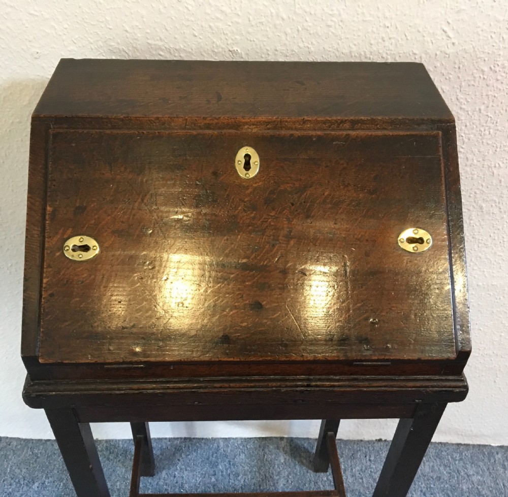 18th Century Oak Church Wardens Desk  View III