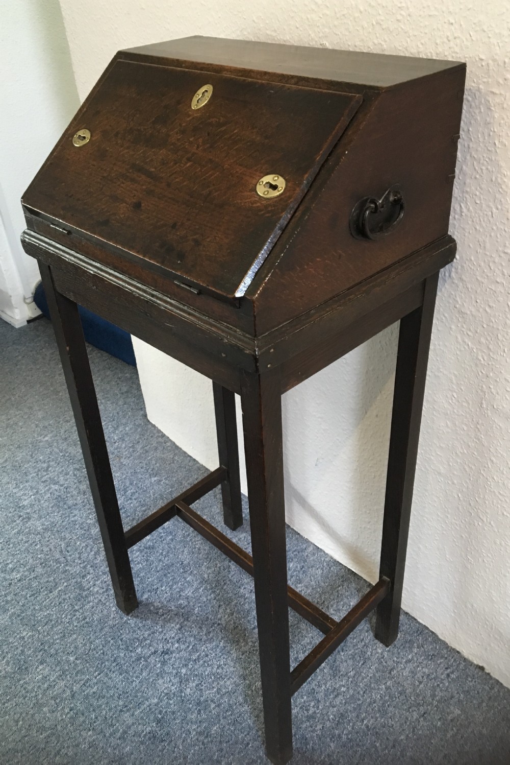 18th Century Oak Church Wardens Desk  View VII