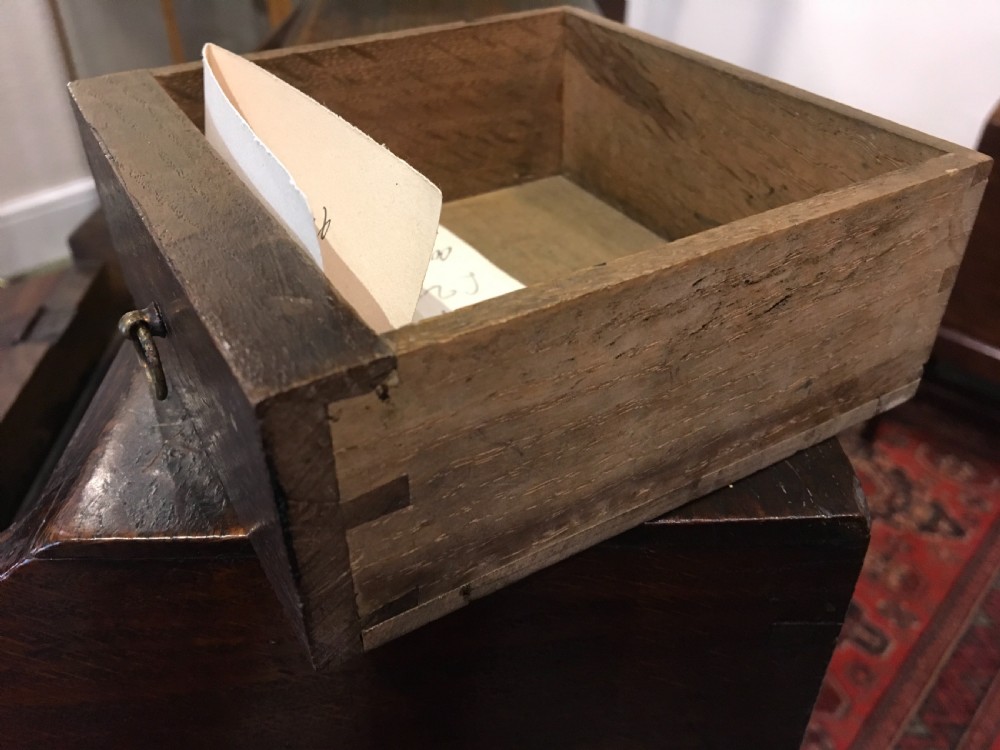 18th Century Oak Church Wardens Desk  View X