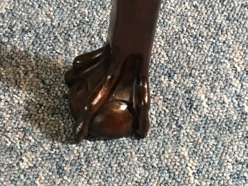 Mahogany silver table of small proportions  View III