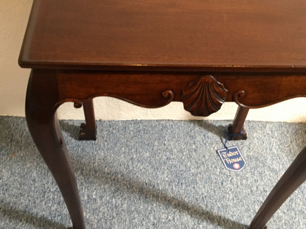 Mahogany silver table of small proportions  View IV