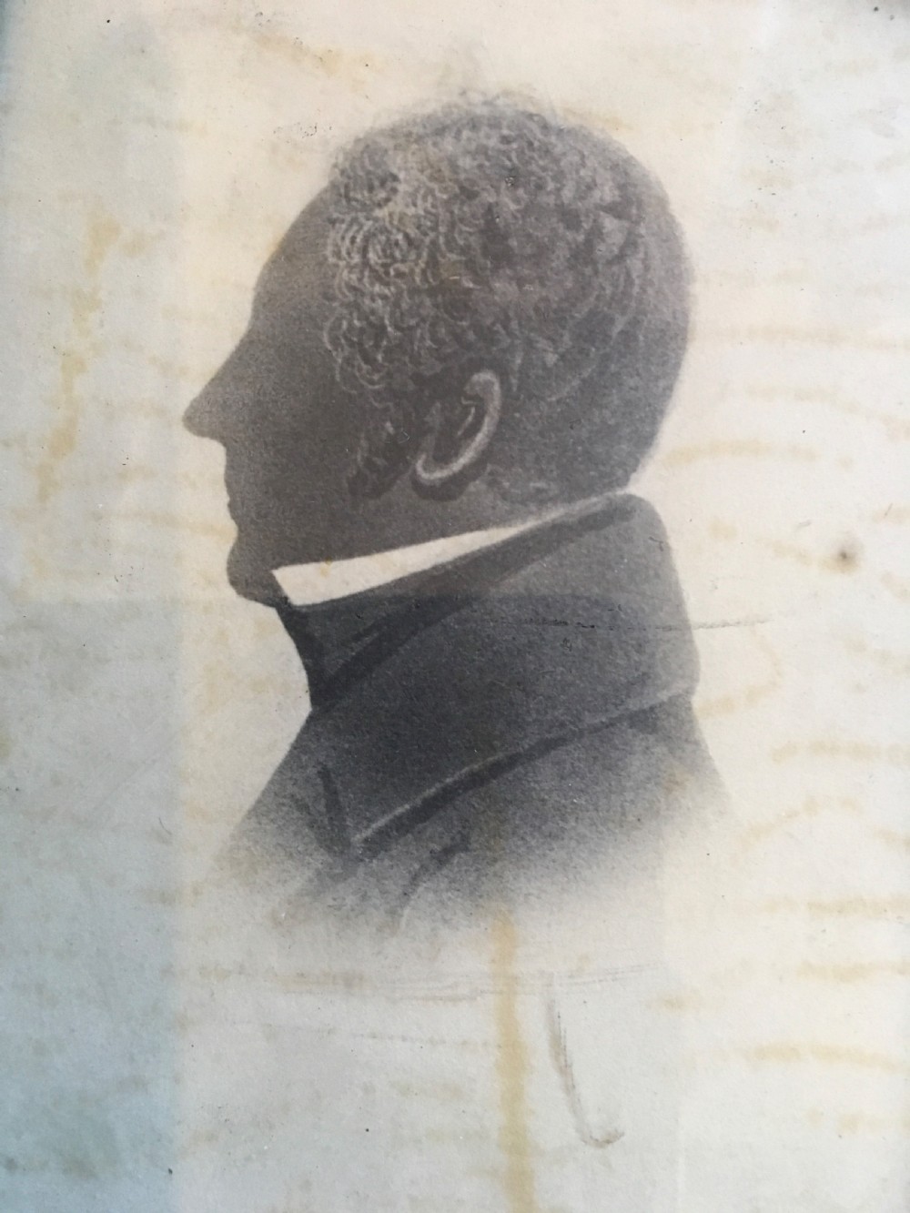 Early 19th Century Silhouettte  View III