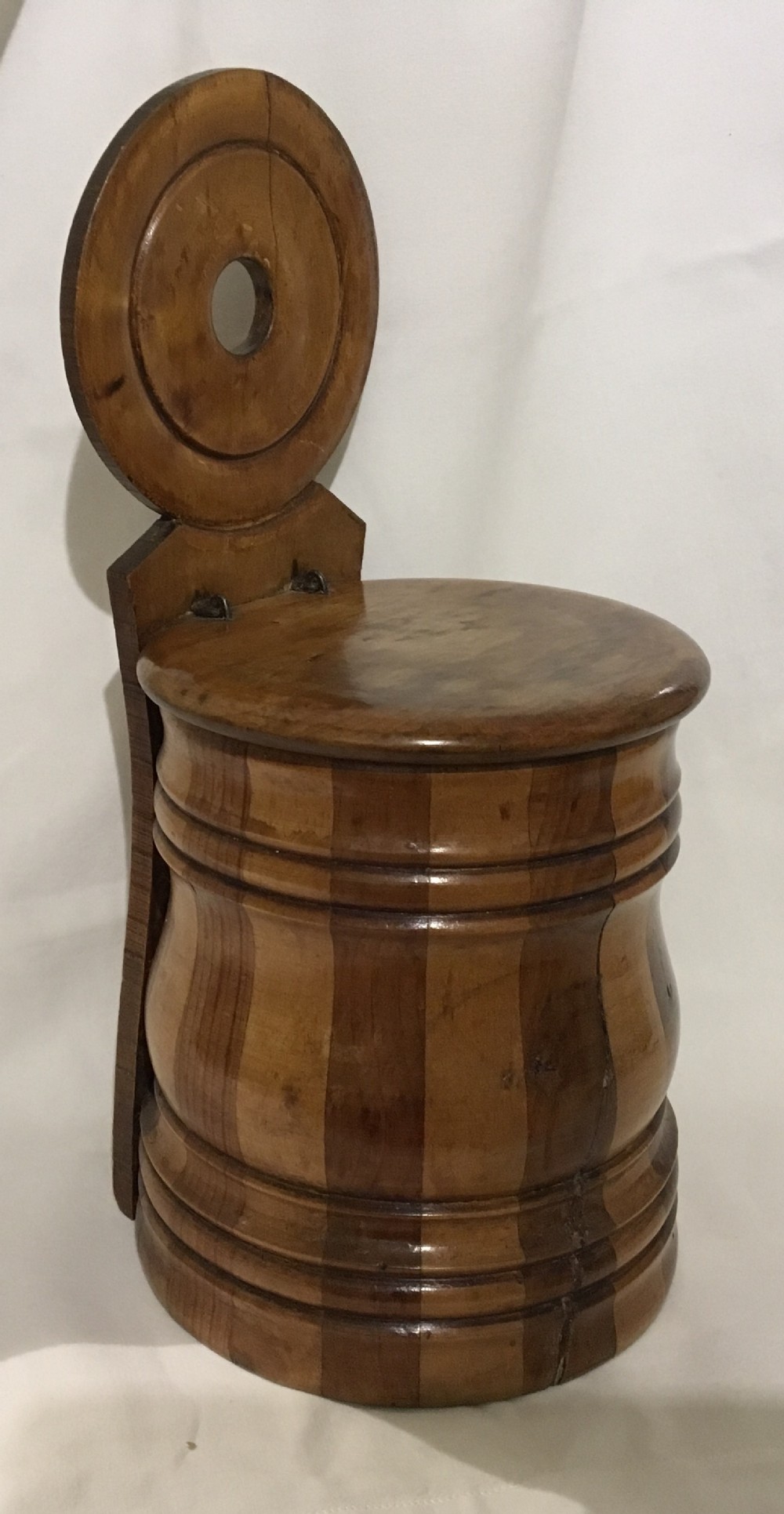 Coopered salt box 