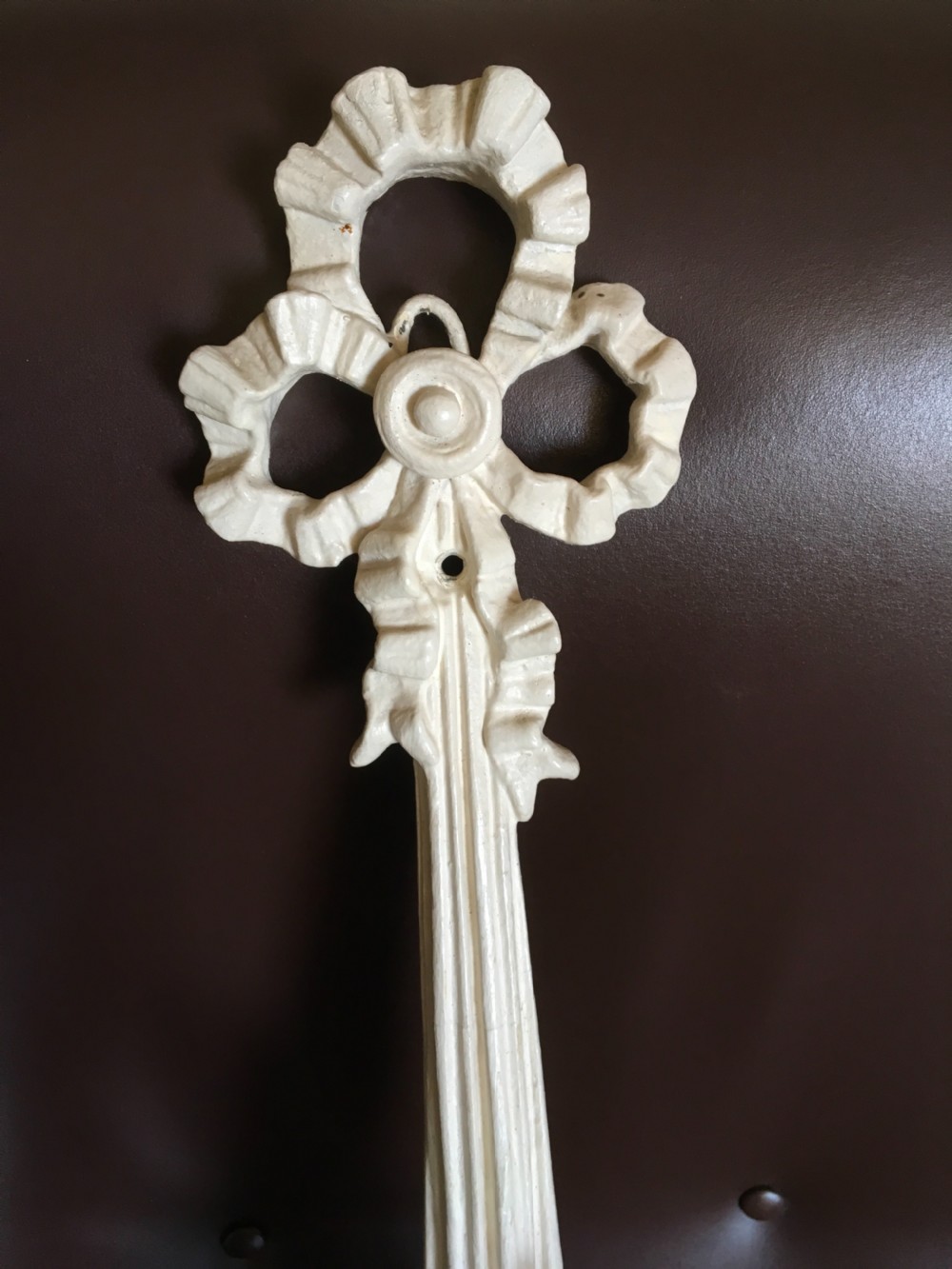 Set of four three branch antique wall lights  View VIII