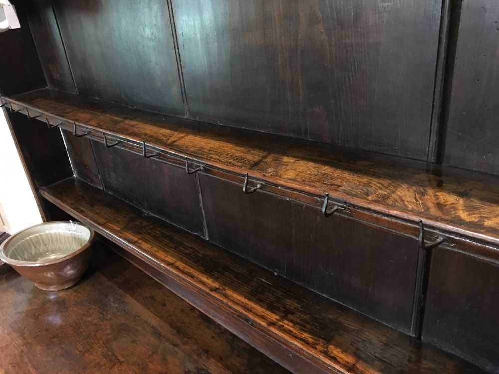 Late 18th Century Oak Pot Board Dresser of small proportions  View VIII