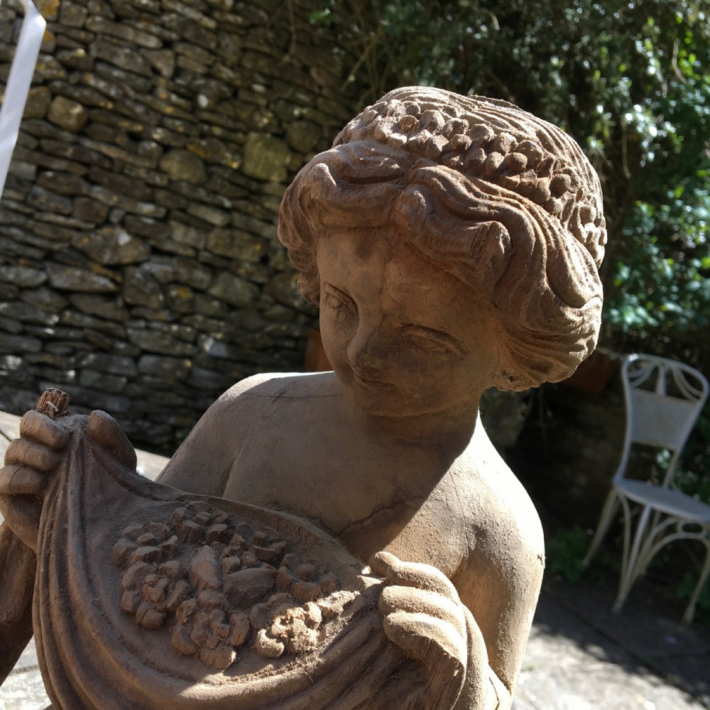 19th Century Lime Wood Cherubs  View II