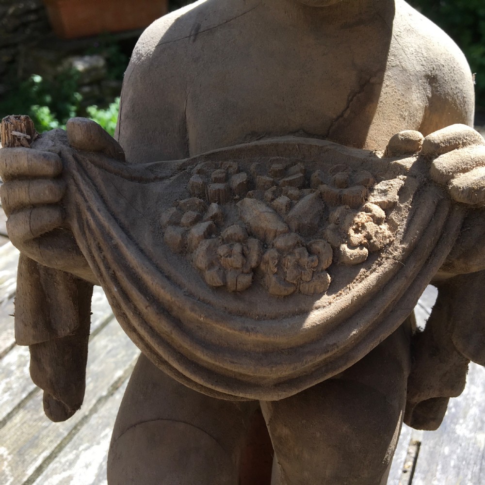 19th Century Lime Wood Cherubs  View V