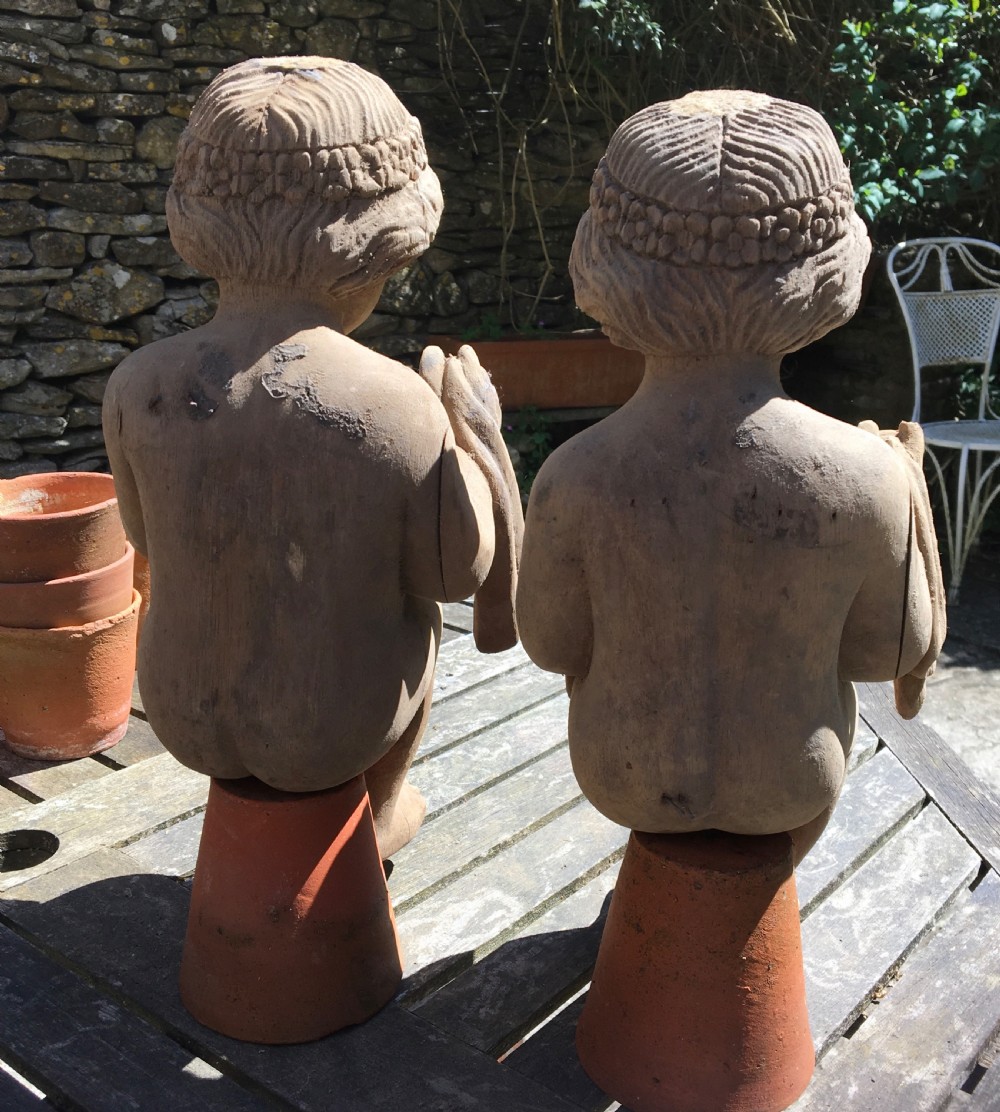 19th Century Lime Wood Cherubs  View VII