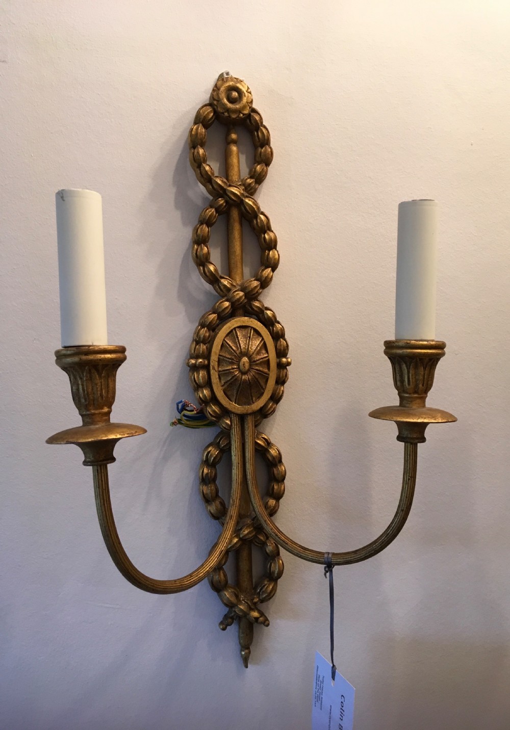 Pair of mid 19th Century Giltwood Wall Lights  View III