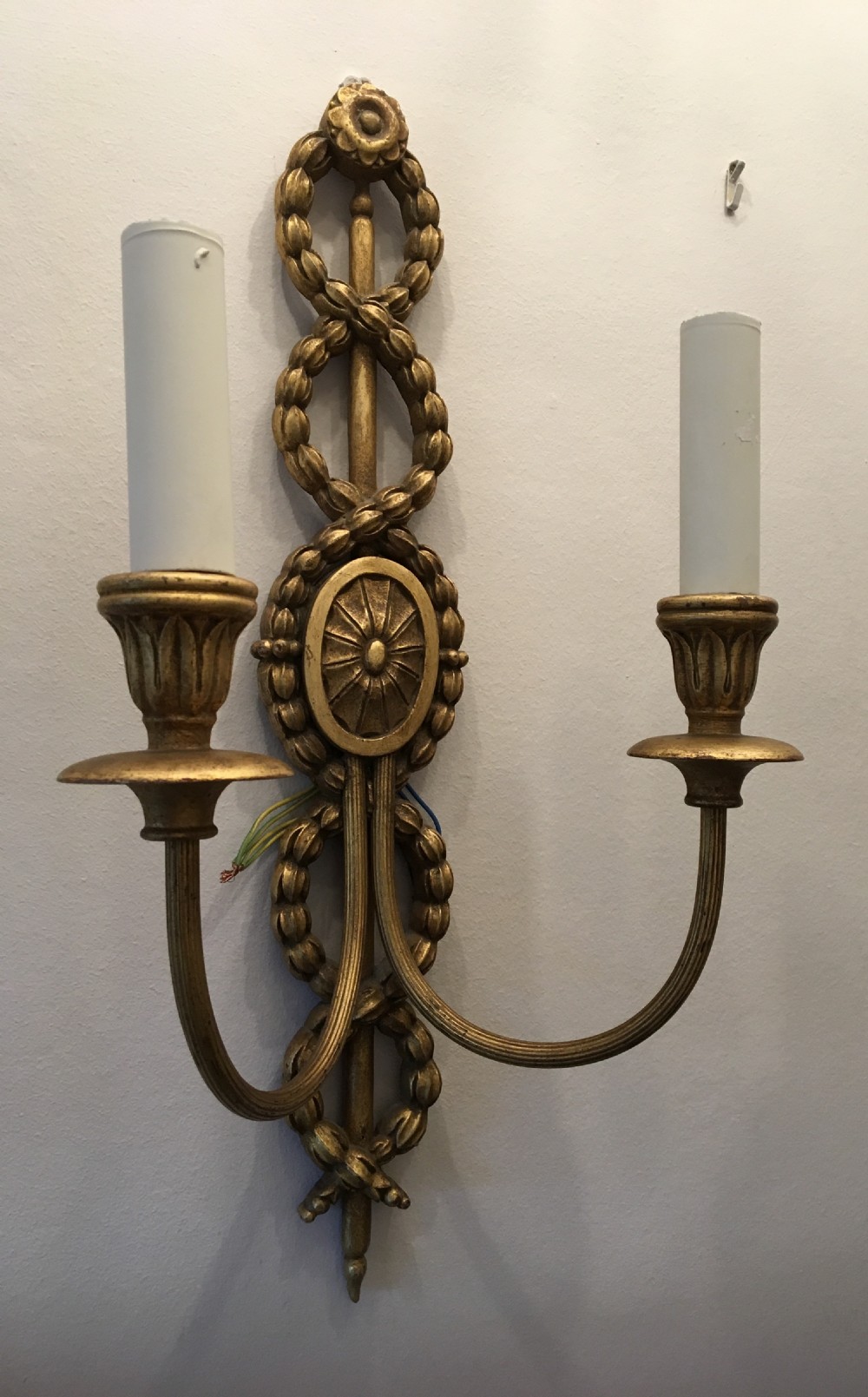 Pair of mid 19th Century Giltwood Wall Lights  View V