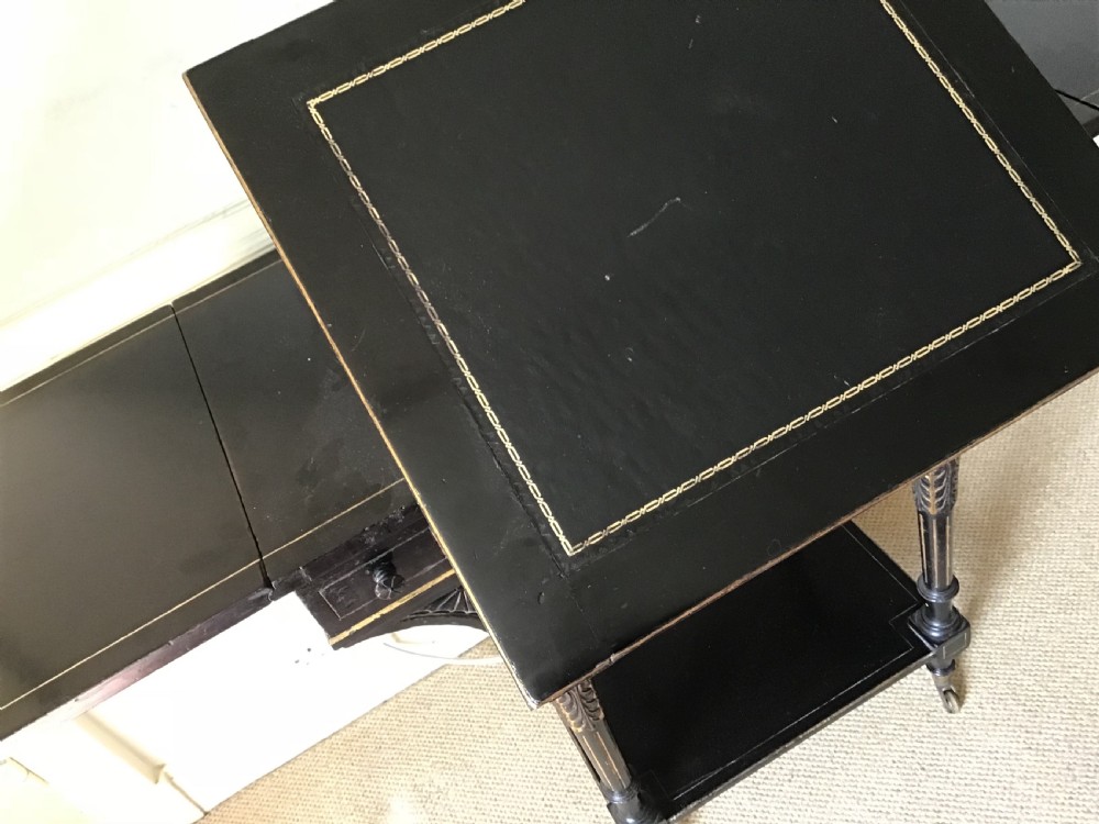Gillows & Co ebonised Ladies Writing Desk  View VIII