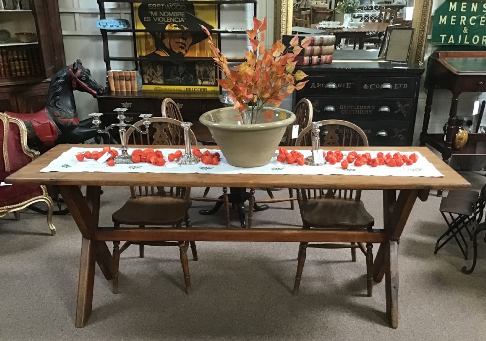 Large French Tavern  Table  View III