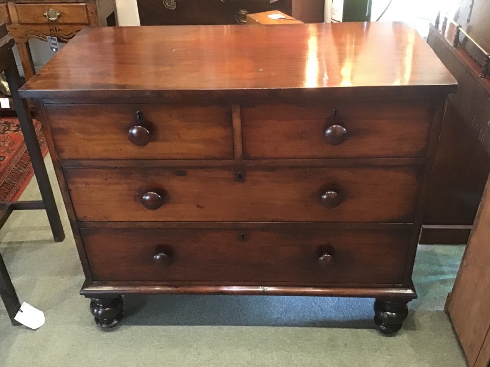 Early 19th century Mahogany Chest of Drawers  View II