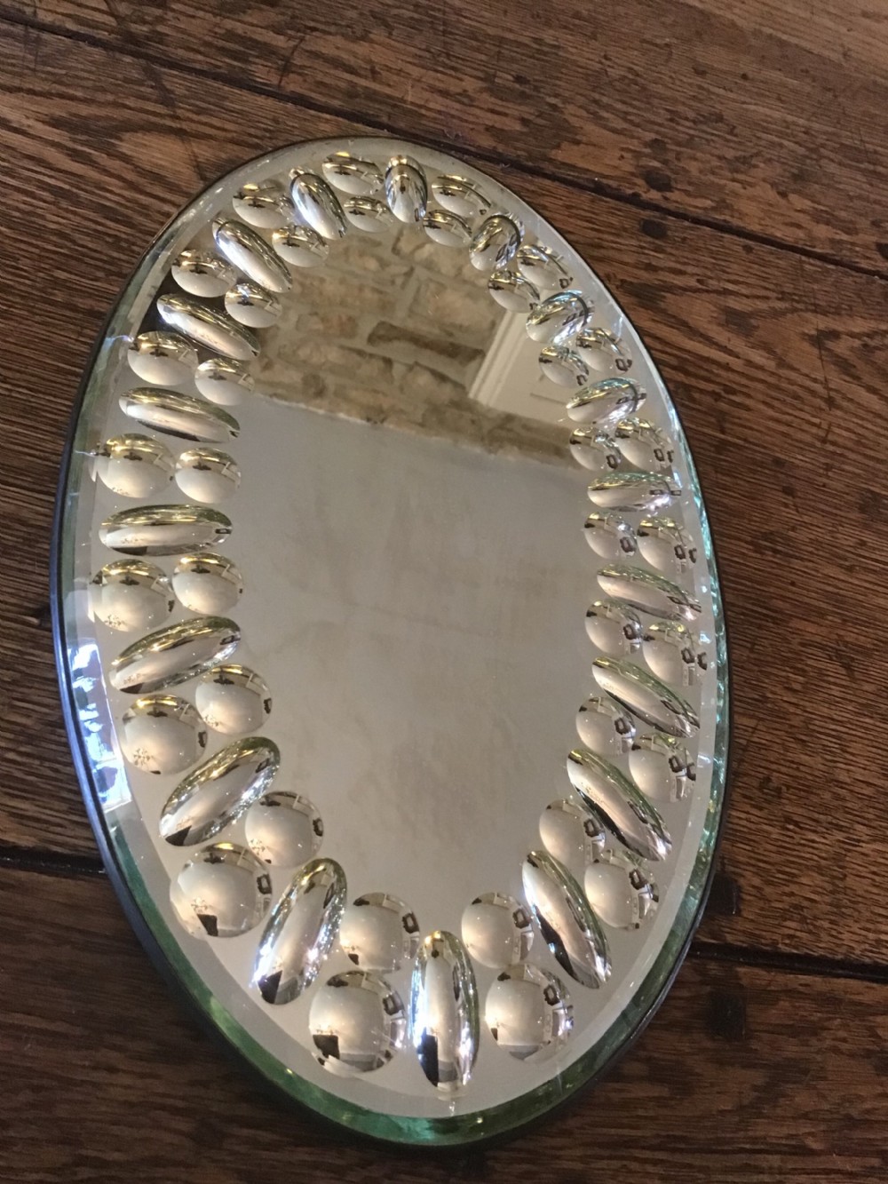 Antique French wall mirror 