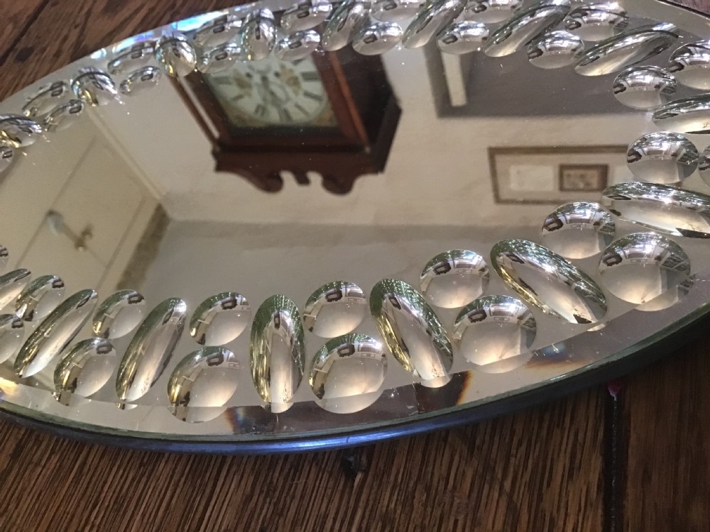 Antique French wall mirror  View II