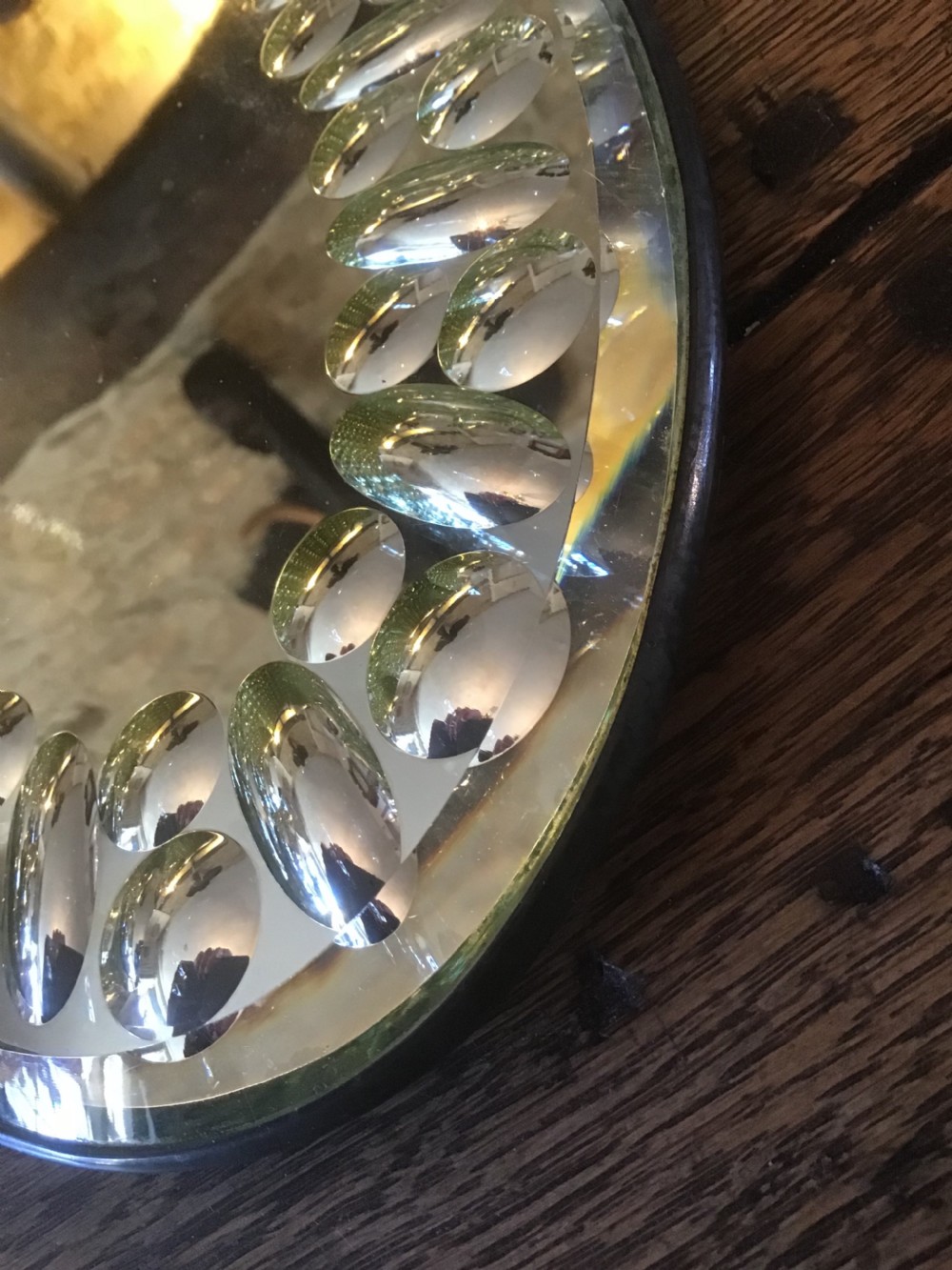 Antique French wall mirror  View IV