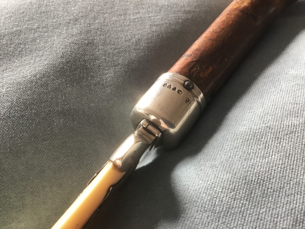 Victorian Silver Boxer Head Page Turner  View IV