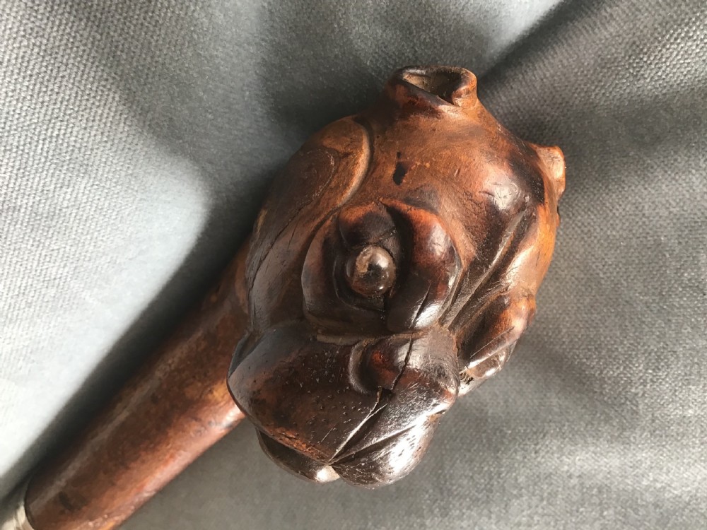 Victorian Silver Boxer Head Page Turner  View VI