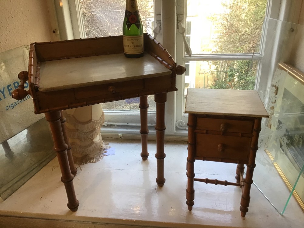 Apprentice piece Bamboo washstand  View II